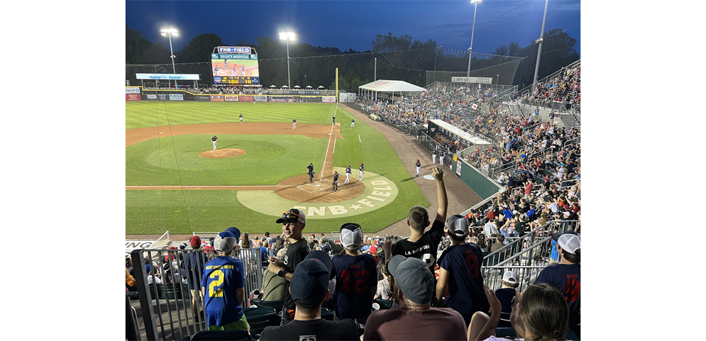 Night at the Harrisburg Senators